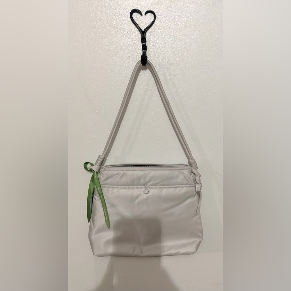 Vera Bradley Original Hipster Gray Crossbody Bag with Slim Adjustable Strap - Picture 5 of 5